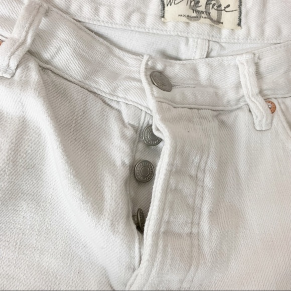 Free People Loving Good Vibrations Cutoffs Shorts Size 30 - Picture 6 of 8